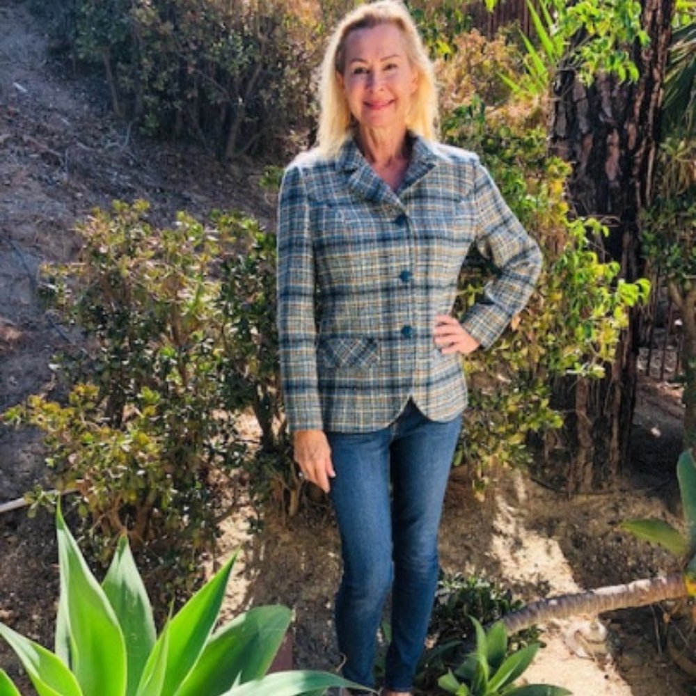 Pendleton Plaid Wool Blazer, Jacket, Size 16 - image 1